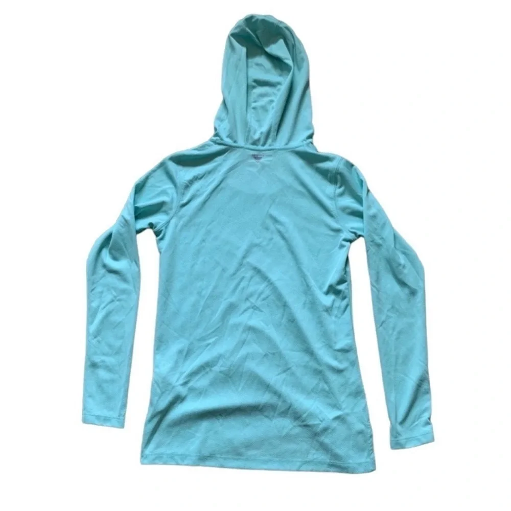 Columbia mint green Omni-wick hooded long sleeve - Picture 2 of 3